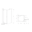 ALMATEA KDJ Zuhanykabin 800x800 B/J RADAWAY