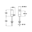 M-TRONIC elektromos vizelde öblítő MLP09 MOFÉM