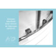 Comfort D 100x80 aszimmetrikus Szögletes zuhanykabinok H2O 