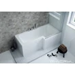 Linea aszimmetrikus 150X70/85 cm J/B akril kád M-Acryl