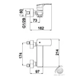 ELITE e40 Zuhany csaptelep HERZ UH00485