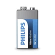 Philips ELEM ULTRA ALKALI 9V 1-BLISZTER 6LR61E1B/10