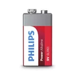 Philips ELEM POWER ALKALI 9V 1-BLISZTER 6LR61P1B/10