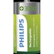 Philips ELEM TÖLTHETŐ R14 "C" 3000mAh 2db Bliszter R14B2A300/10