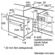 Bosch SÜTŐ BEÉPÍTHETŐ ELEKTROMOS HBF133BR0
