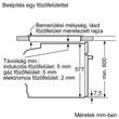 Bosch SÜTŐ BEÉPÍTHETŐ ELEKTROMOS HBG6750S1