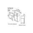 Bosch MIKROHULLÁMÚ SÜTŐ BEÉPÍTHETŐ BFL554MS0