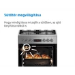 Beko TŰZHELY KERÁMIALAPOS FSM-57300 GW