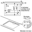 Bosch FŐZŐLAP BEÉPÍTHETŐ GÁZ PPP6A6B90