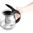 Lamart TEÁSKANNA 1,5L FEKETE VERRE LT7027