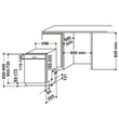 Whirlpool MOSOGATÓGÉP BEÉPÍTHETŐ 14 TERÍTÉK WBO 3T341 P X