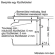 Bosch SÜTŐ BEÉPÍTHETŐ ELEKTROMOS HBA5785S6
