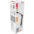Avide ASZTALI LÁMPA LED BŐRHATÁSÚ FEHÉR-FEKETE 5W ABLDLC-6W-WB-HG