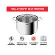 Tefal NYELESLÁBAS FEDŐVEL 16CM INTUITION B8644474