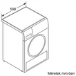 Bosch SZÁRÍTÓGÉP HŐSZIVATTYÚS WQG14500BY