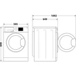 Whirlpool SZÁRÍTÓGÉP HŐSZIVATTYÚS FFT M11 8X3 EE