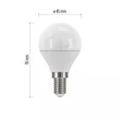 Emos CLASSIC LED IZZÓ KISGÖMB E14 5W 470LM NW ZQ1221