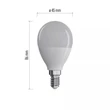 Emos CLASSIC LED IZZÓ KISGÖMB E14 7,3W 806LM WW ZQ1230