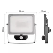 Emos ILIO LED REFLEKTOR 50W 4000LM MOZGÁSÉRZÉKELŐVEL IP44 NW ZS2940
