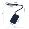 Emos EDDY LED ASZTALI LÁMPA, FEKETE Z7599B