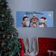 Family Christmas LED FALI KÉP 70 X 30 CM 58464
