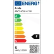 Avide LED CANDLE IZZÓ 4.5W E14 CW 6400K ABC14CW-4.5W