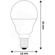 Avide LED GLOBE IZZÓ MINI G45 6.5W E14 NW 4000K ABMG14NW-6.5W