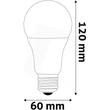 Avide SMART IZZÓ LED GLOBE A60 9.4W RGB+W WIFI + BLE APP CONTROL ASG27RGBW-9.4W-WIBLE