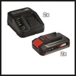 Einhell AKKUS FŰNYÍRÓ GE-CM 36/33 LI KIT (2X2,5 AH) 