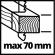 Einhell AKKUS BESZÚRÓFŰRÉSZ TC-JS 18 LI - SOLO