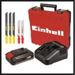 Einhell AKKUS BESZÚRÓFŰRÉSZ TC-JS 18 LI (1X2,5 AH)