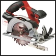 Einhell AKKUS KÉZI KÖRFŰRÉSZ TE-CS 18/150 LI - SOLO