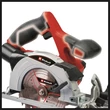Einhell AKKUS KÉZI KÖRFŰRÉSZ TE-CS 18/150 LI - SOLO