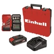 Einhell AKKUS ÜTVEFÚRÓ-CSAVAROZÓ SZETT TE-CD 18/2 LI-I +22 (1X2,5 AH)