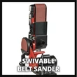 Einhell ASZTALI SZALAGCSISZOLÓ TC-US 380