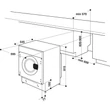 Whirlpool MOSÓGÉP BEÉPÍTHETŐ ELÖLTÖLTŐS BI WMWG 91485 EU