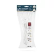 Delight ELOSZTÓ 3-AS, 1,5 M,  2 X USB-VEL, KAPCSOLÓS 20221U