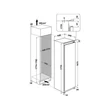 Whirlpool HŰTŐ BEÉPÍTHETŐ EGYAJTÓS ARG 180702