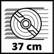 Einhell ELEKTROMOS FŰNYÍRÓ GC-EM 1600/37