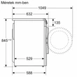 Bosch MOSÓGÉP ELÖLTÖLTŐS WGG244Z4BY