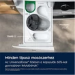 Electrolux MOSÓGÉP ELÖLTÖLTŐS GŐZ FUNKCIÓVAL EW7F3484UE