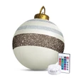 Family Christmas FELFÚJHATÓ RGB LED-ES  KARÁCSONYI GÖMB  60 CM 58740A