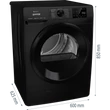 Gorenje SZÁRÍTÓGÉP HŐSZIVATTYÚS DPNE82GNLWIFI/B
