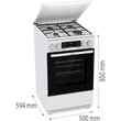Gorenje TŰZHELY KOMBINÁLT GK5C42WJ