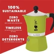 Bialetti KÁVÉFŐZŐ KOTYOGÓS 3 SZEMÉLYES 4972 RAINBOW