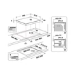 Whirlpool FŐZŐLAP BEÉPÍTHETŐ INDUKCIÓS WS Q3560 CPNE