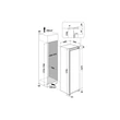 Whirlpool HŰTŐ EGYAJTÓS BEÉPÍTHETŐ WHSD18A011B2