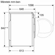 Bosch SZÁRÍTÓGÉP HŐSZIVATTYÚS WTH83256BY