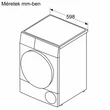 Bosch SZÁRÍTÓGÉP HŐSZIVATTYÚS WTH83256BY