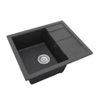 HORIZON 1B 590x500 gránit mosogató fehér GK SINK